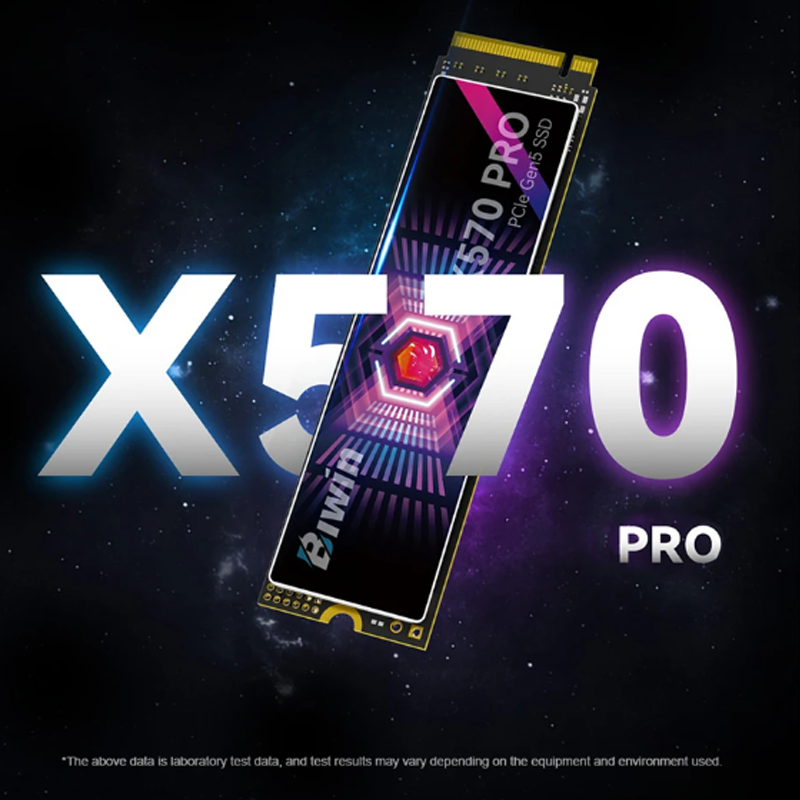 BIWIN X570 PRO PCIe 5.0 X 4 M. - Nvme Pcie 5.0 Ssd 4Tb recension och pris